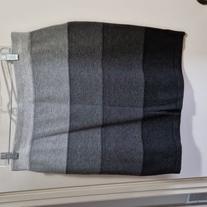 Ricki's stripped gray mini skirt